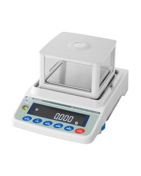 весы AND GF- 1603A (калибровка внеш, НПВ 1603г, дискретность 0,001г, платформа 128х128мм)
