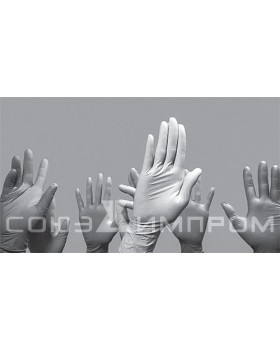 перчатки бытовые - S (латекс)