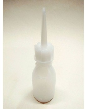 капельница-дозатор 50мл с делением и длинным носиком ПЭ-foto2